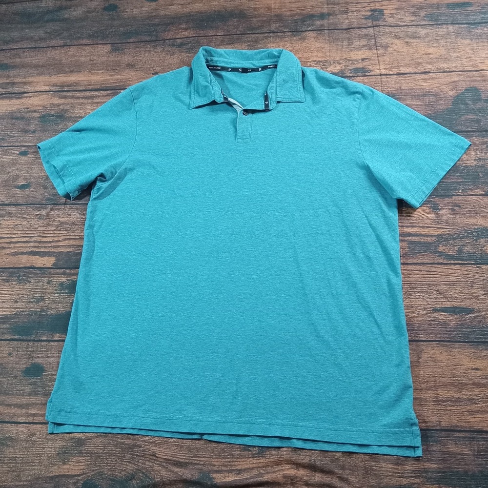 Public Rec Short Sleeve Polo‎ Shirt Men's 2XL Blue